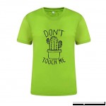 Plus Size Tops Women Print Tees Shirt Short Sleeve Cotton T Shirt Blouse Tops Green B07MNKHH48